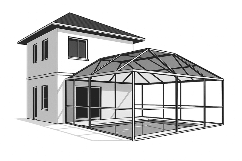 Pool Cage Enclosures